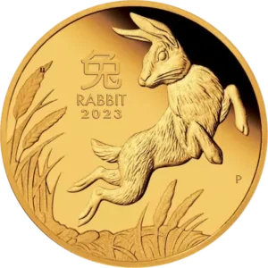1/10oz Lunar III Rabbit Gold 2023