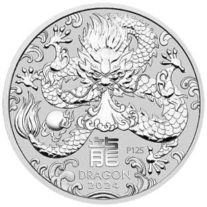 1 oz Australian Silver Lunar Dragon Coin