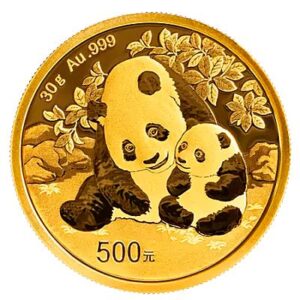 30g China Panda Gold Coin