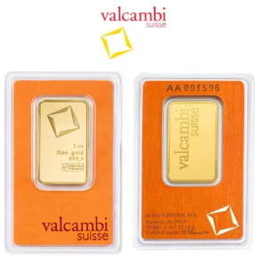 1oz Gold Bar | Valcambi