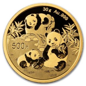 30g China Panda Gold Coin
