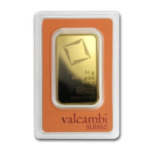 50g Gold Bar | Valcambi