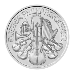 1 oz Vienna Philharmonic Silver Coin