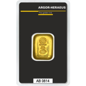 50g Gold Bar | Argor-Heraeus