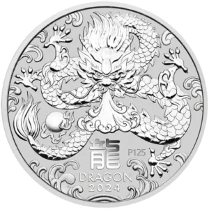 1 oz Australian Silver Lunar Dragon Coin