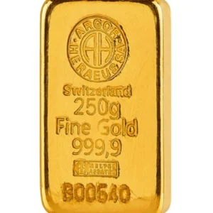 250 g Goldbarren | Argor-Heraeus