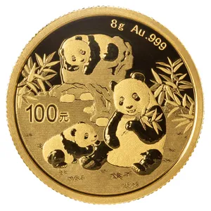 8 g China Panda Goldmünze