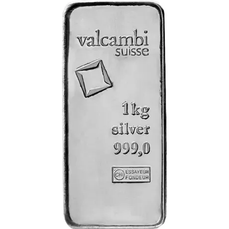 Sztabka srebra inwestycyjnego 1 kg