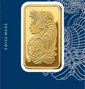 sztabka złota 1 uncja pamp fortuna