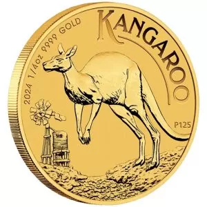 1/4 Uncji Australijski Kangur Złota Moneta