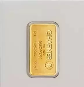 sztabka złota 10g c-hafner