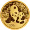 Złota moneta chińska panda 15g