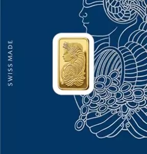 sztabka złota 2.5g pamp fortuna