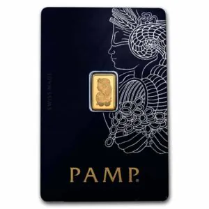 1g Lingote de Oro PAMP Fortuna