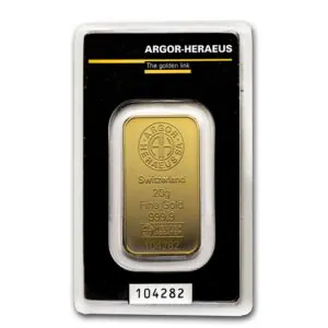 20g Gold Bar | Argor-Heraeus