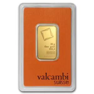 20g Gold Bar | Valcambi