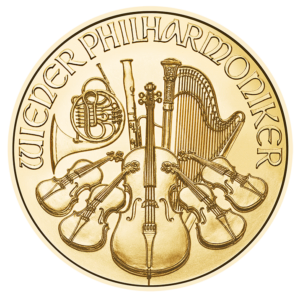 1 oz Vienna Philharmonic Gold Coin