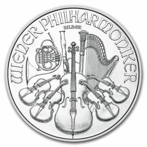 1 oz Vienna Philharmonic Silver Coin