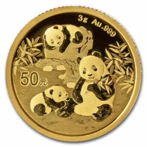 3g China Panda Gold Coin