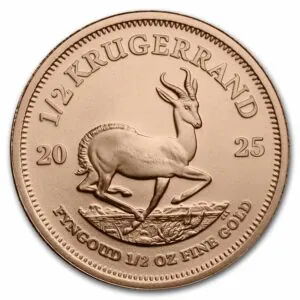 1/2 oz Krugerrand Gold Coin