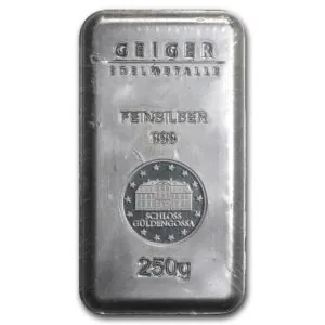 250g Silver Bar