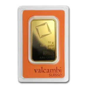 50g Gold Bar | Valcambi