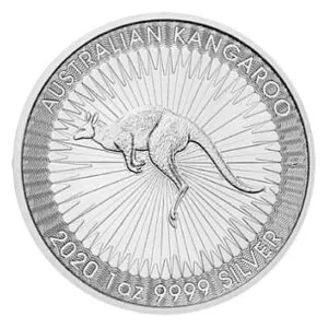 1 oz  Kangaroo Silver Coin