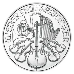 1 oz  Vienna Philharmonic Silver Coin