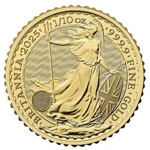 1/10 oz Britannia Gold Coin