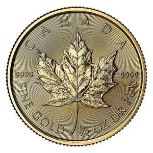 1/2 oz Maple Leaf Gold Coin