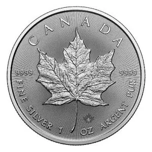 1 oz  Maple Leaf Silver Coin