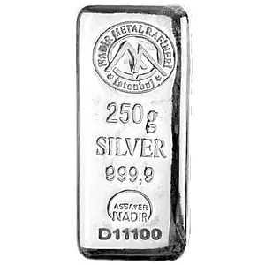 250g Silver Bar