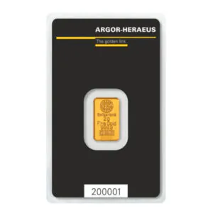2g Gold Bar | Argor-Heraeus