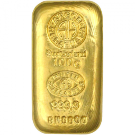 gold-bar-au9999-heraeus-100g-cast-bar