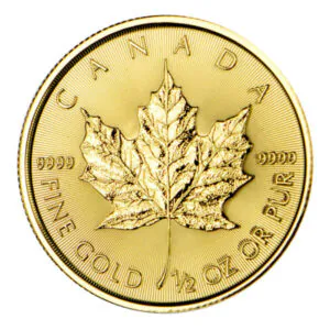 1/2 oz Maple Leaf Gold Coin